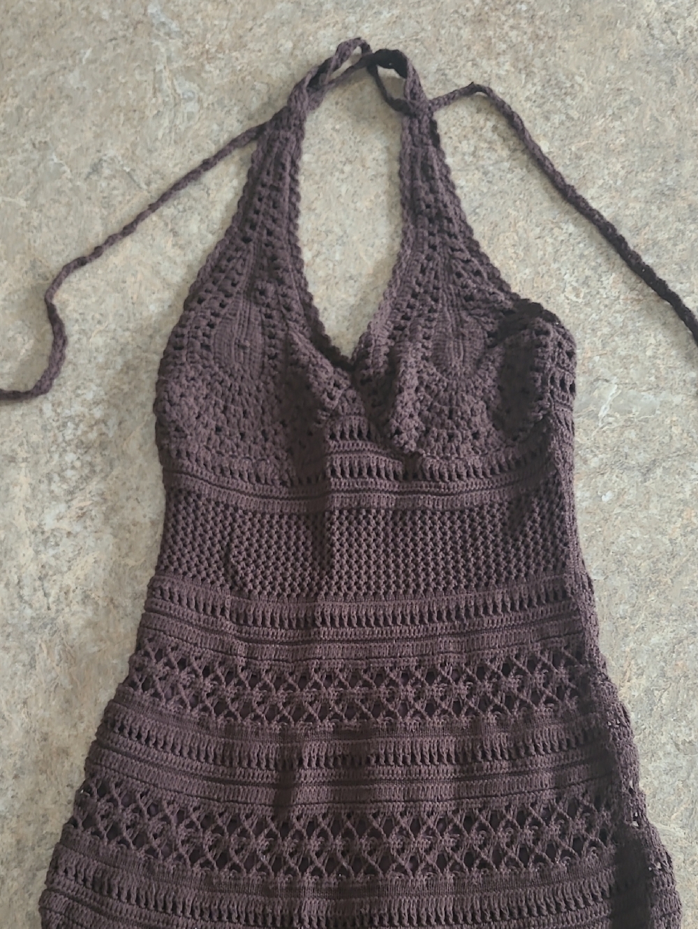 Victorias Secret Crochet Maxi Dress 🤎 - Picture 4 of 8